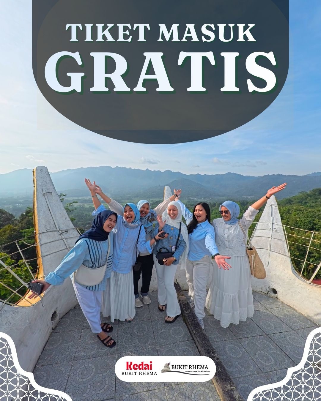 婆罗浮屠 2026 年开斋节旅游:在 Kedai Bukit Rhema 享受鸡教堂日出和特色早餐 8