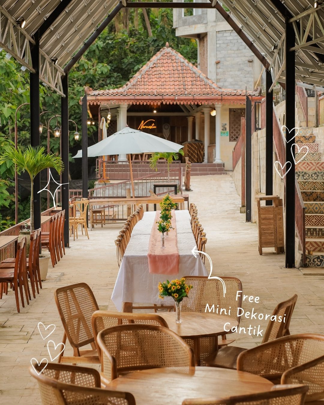 Booking Tempat Rapat di Kedai Bukit Rhema: 4 Pilihan Ruang Meeting Terbaik di Magelang 33 Venue Naruastu Kedai Bukit Rhema untuk wedding dan acara formal