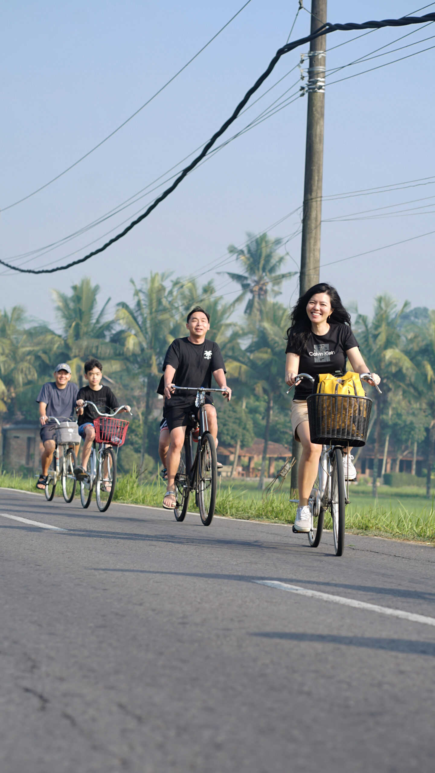 Experience Sunrise & Gowes Sepeda di Bukit Rhema Borobudur 6 Sepeda boncengan yang disediakan untuk experience gowes di Kedai Bukit Rhema