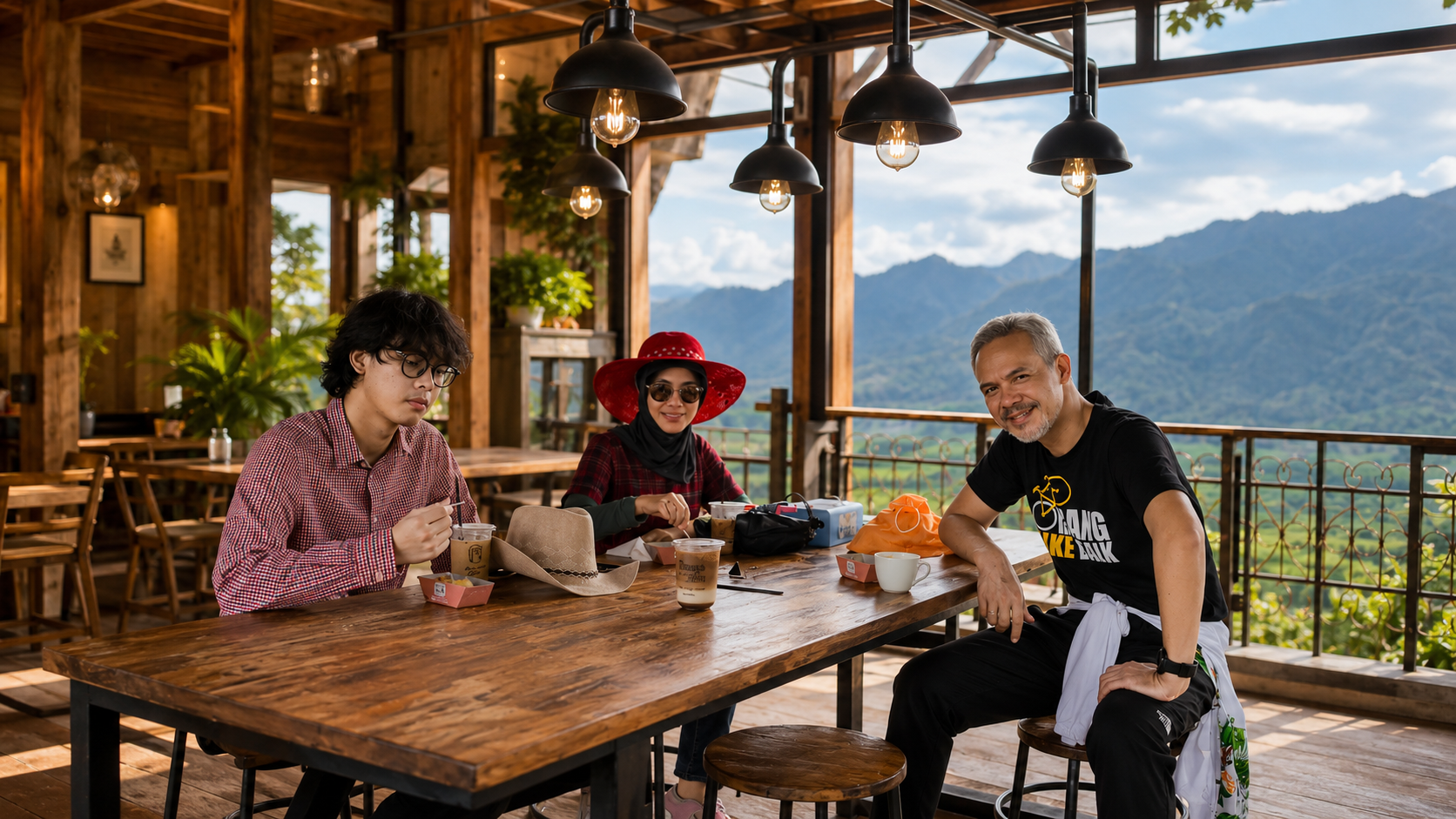 Momen Seru: Siapa Saja Artis ke Borobudur dan Mampir ke Kedai Bukit 6 Selebriti jalan-jalan di mahkota wisata Bukit Rhema, lokasi ikonik dekat Borobudur