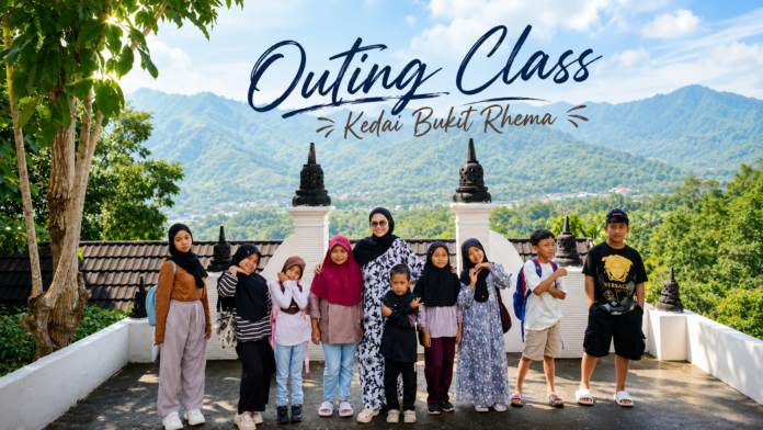featured-outing-class-donat-borobudur Anak-anak Bimbel Rubel ceria saat outing class menghias donat di Kedai Bukit Rhema