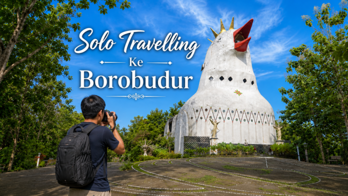 featured-solo-traveling-borobudur Seorang solo traveler menikmati pemandangan Candi Borobudur di pagi hari