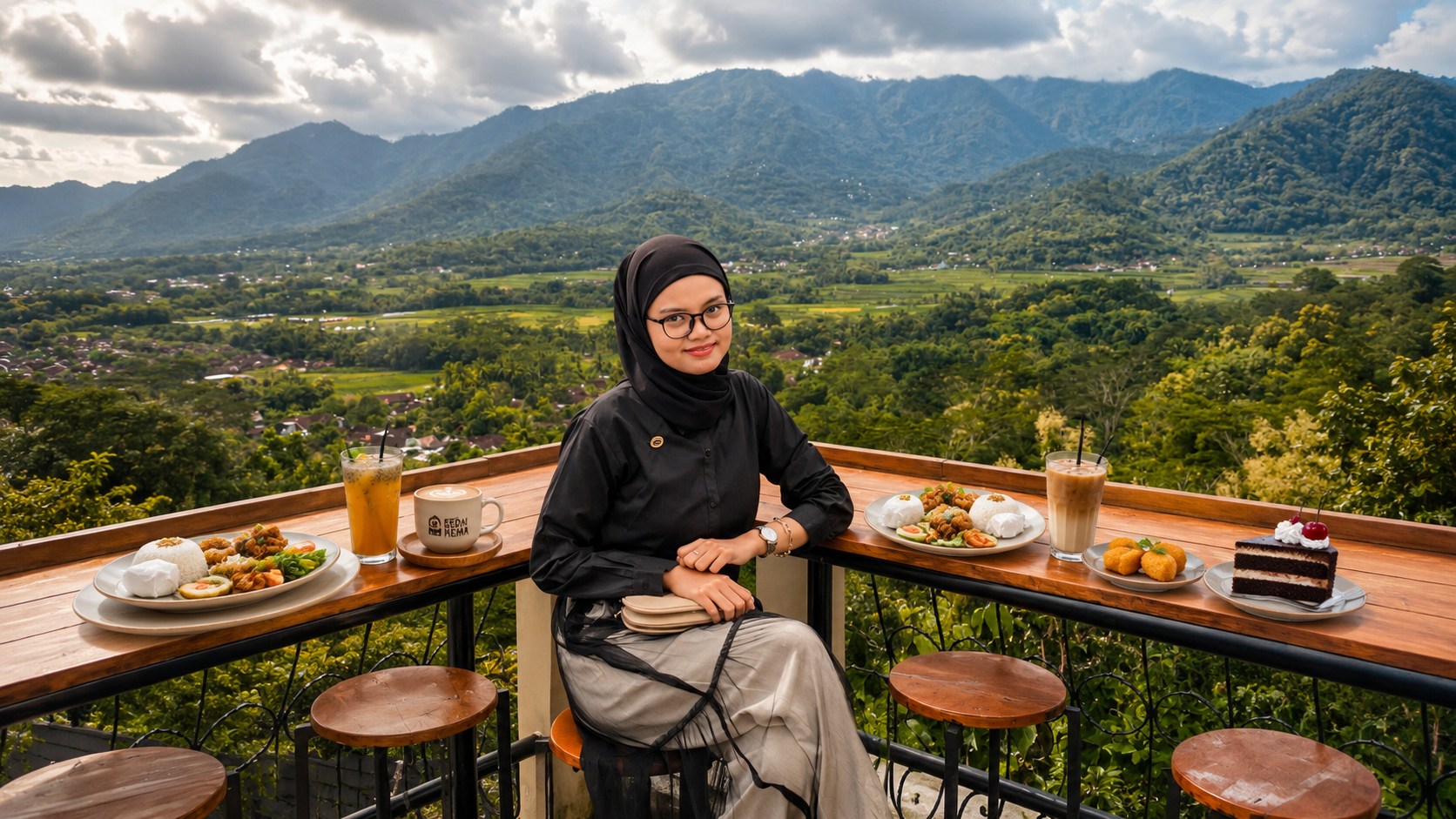 Solo Traveling Borobudur: Panduan Aman & Nyaman untuk Petualang 5 Pemandangan perbukitan hijau di sekitar Borobudur, cocok untuk wisata sendirian Magelang