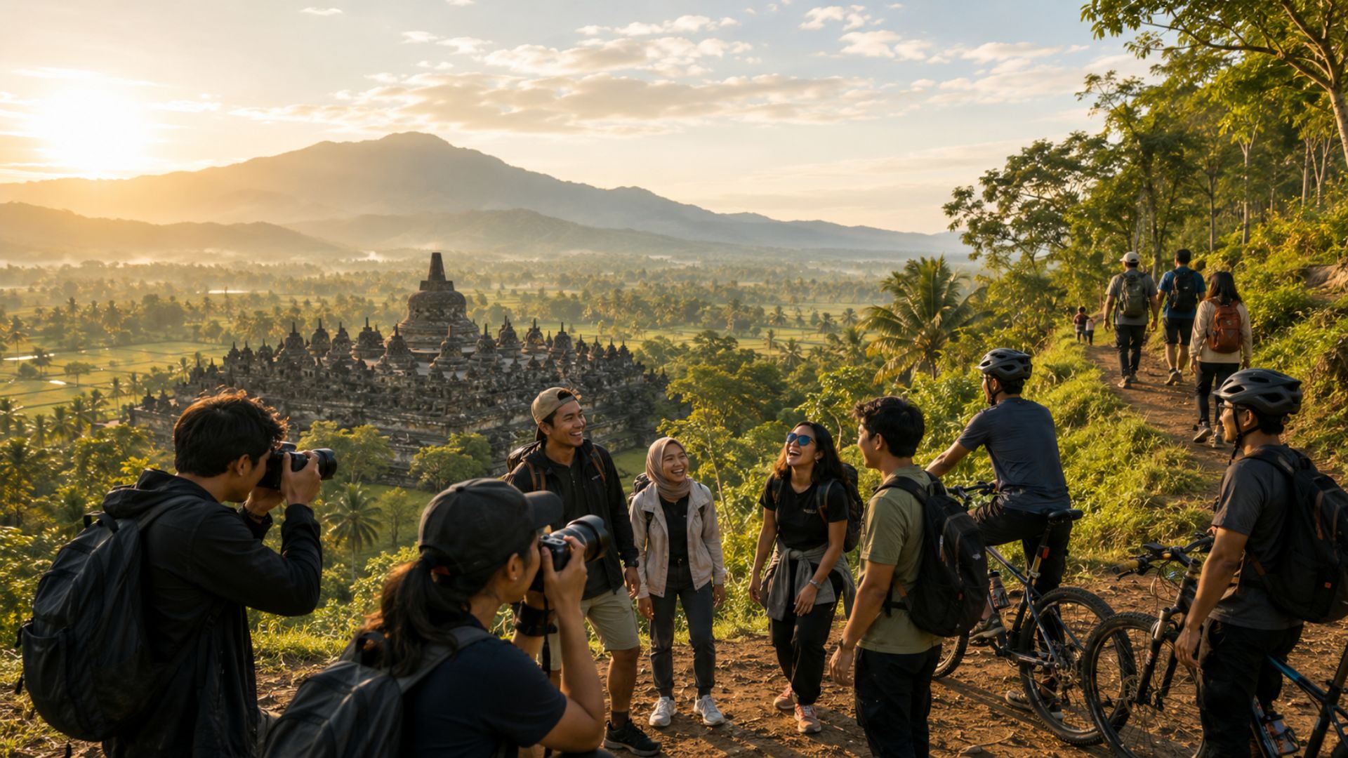 Community Outing Borobudur: Trip Bareng Komunitas Foto, Sepeda, Hiking & Pencinta Alam 6 community outing Borobudur di kawasan Borobudur