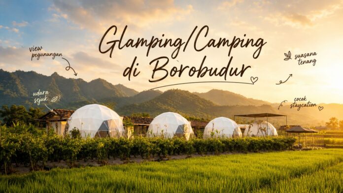 glamping-borobudur-featured Glamping & Camping Dekat Borobudur: Tidur di Bawah Bintang Lereng Menoreh