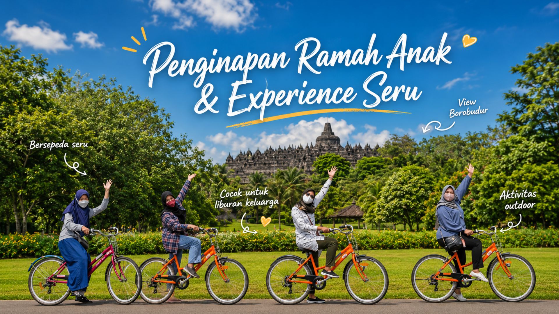 Liburan Keluarga ke Borobudur dengan Menginap: Penginapan Ramah Anak & Aktivitas Seru 2 penginapan keluarga Borobudur di kawasan Borobudur