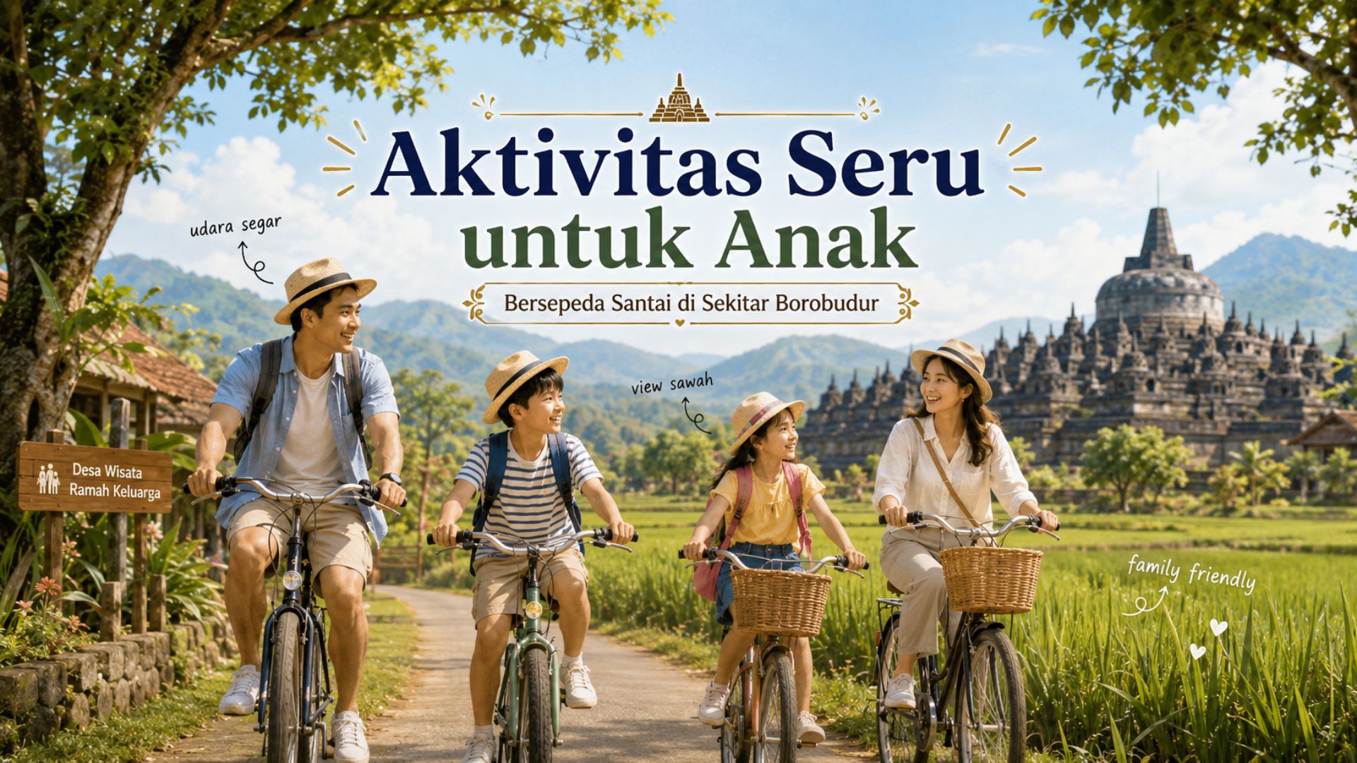 Panduan Wisata Keluarga ke Borobudur: Candi, Bukit Rhema, Playground, dan Makan Bersama 1 wisata keluarga Borobudur di Kedai Bukit Rhema