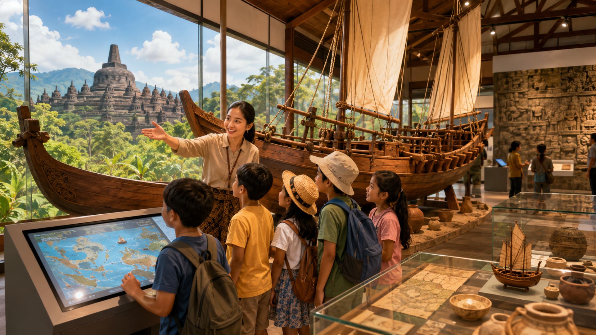 Aktivitas Anak di Borobudur Selain Naik Candi: Membatik, Playground, dan Bukit Rhema 2 aktivitas anak Borobudur di kawasan Borobudur
