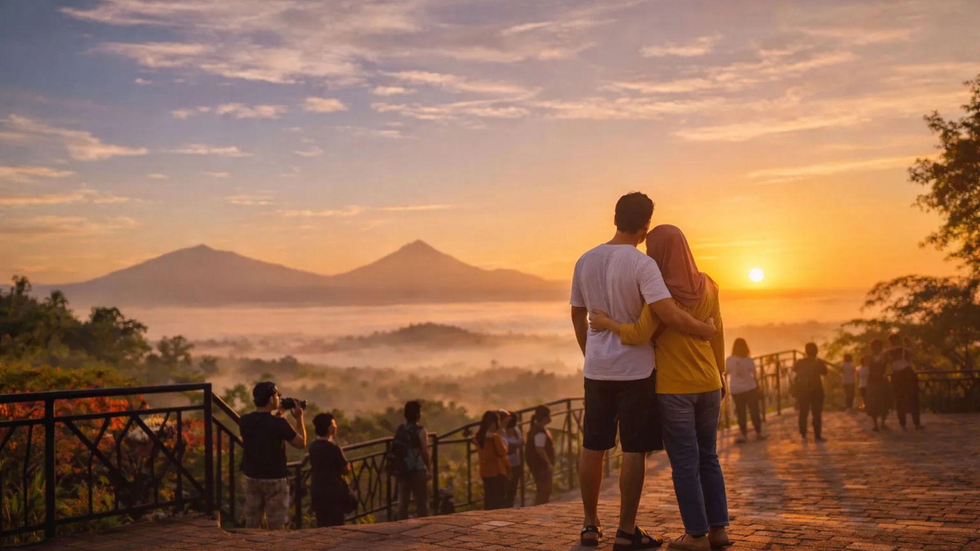 Sunrise Borobudur untuk Keluarga: Apakah Cocok untuk Anak dan Di Mana Sarapannya? 2 sunrise Borobudur untuk keluarga di kawasan Borobudur