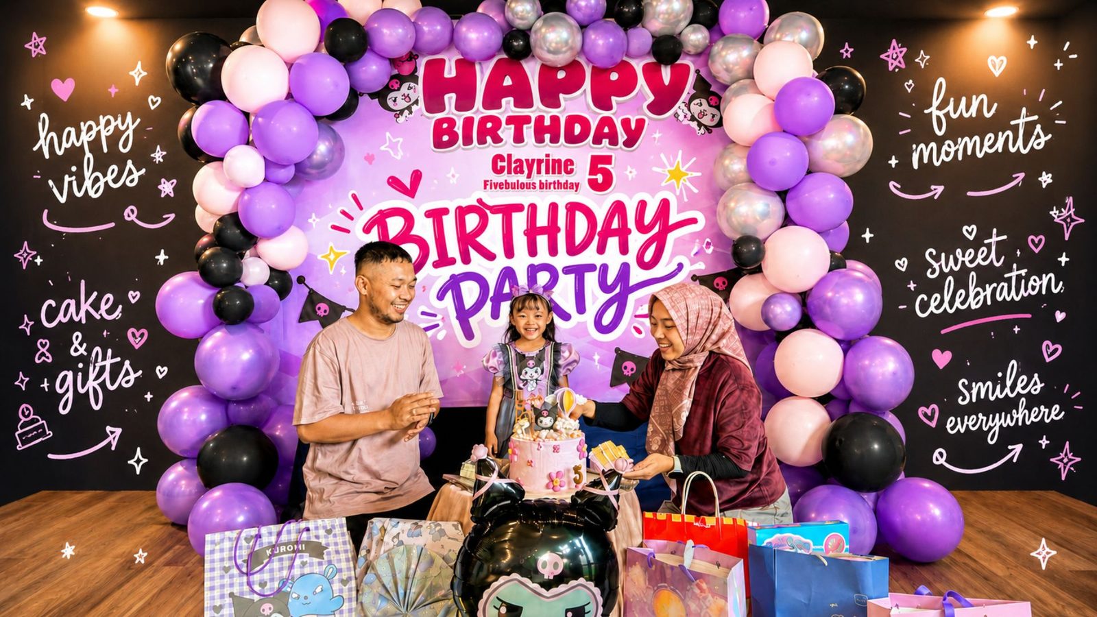 Merayakan Ulang Tahun di Kedai Bukit Rhema, Cake Spesial Yang Bisa Dipesan 8 Momen potong kue ulang tahun di Kedai Bukit Rhema
