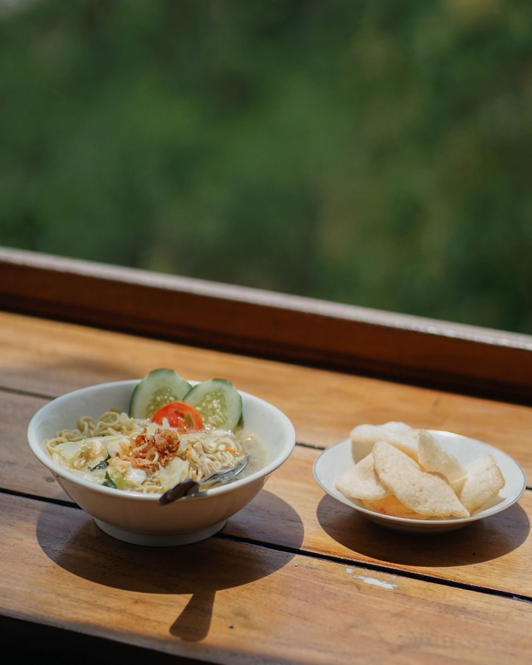 Pulihkan Energi Setelah Borobudur Marathon 2026: Makanan yang Cocok Buat Kalian Peserta BoMar Tahun Ini 1 Bakmi godog hangat di Kedai Bukit Rhema Magelang